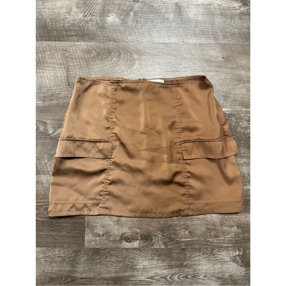 PacSun Mini Skirt in Brown Size Medium